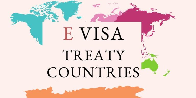 E-Visa Treaty Countries